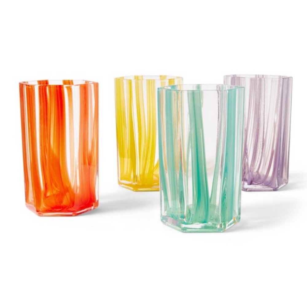 DVF X Target 4PC Tall Glass Drinkware Set - Picture 2 of 4